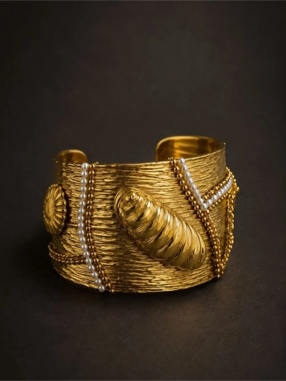 Anthropologie bold gold